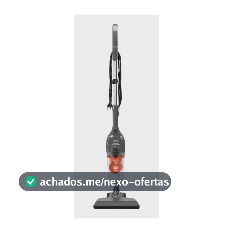 Aspirador De Pó Vertical 2 Em 1 1400w Philco Pas1550c Cor Cinza