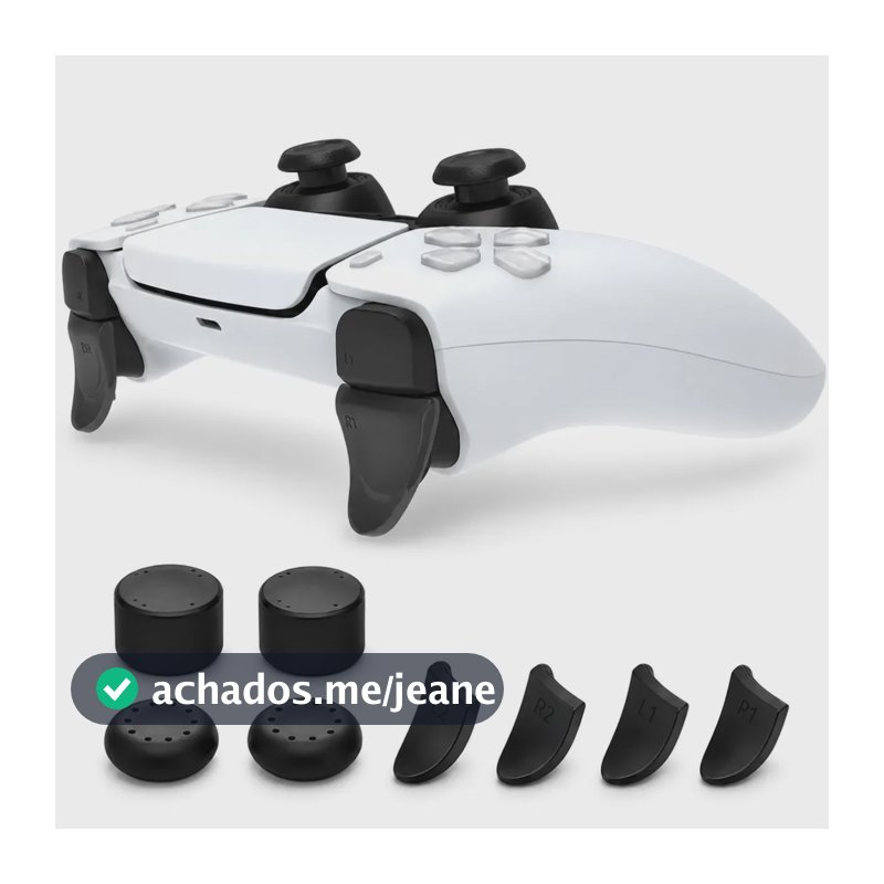 Extensor De Gatilhos Grip Analógico Para Controle PS5 DualSense