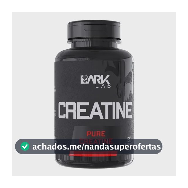 Creatina Dark Lab Premium em cápsula Sem sabor de 120 un