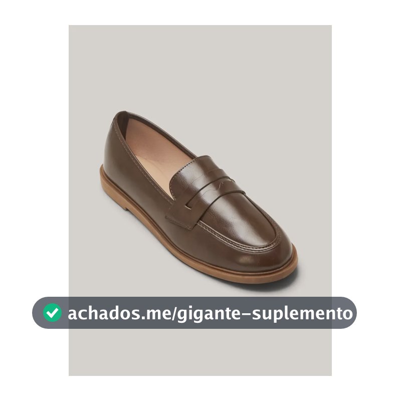 Mocassim Feminino Classic Anacapri Marrom Liso 36