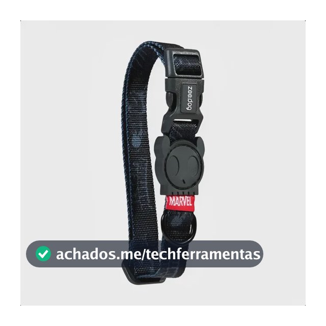 Coleira Para Cão Marvel Pantera Negra