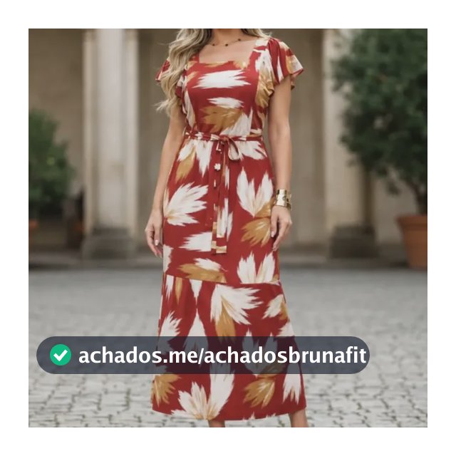 Vestido Feminino Midi Max Moda Evangélica