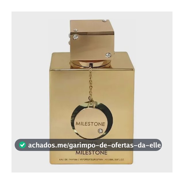 Perfume Armaf Club De Nuit Milestone 105mL Edp - Compartilhável