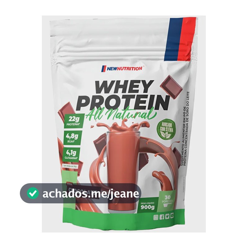 Whey Protein Concentrado All Natural Chocolate Newnutrition