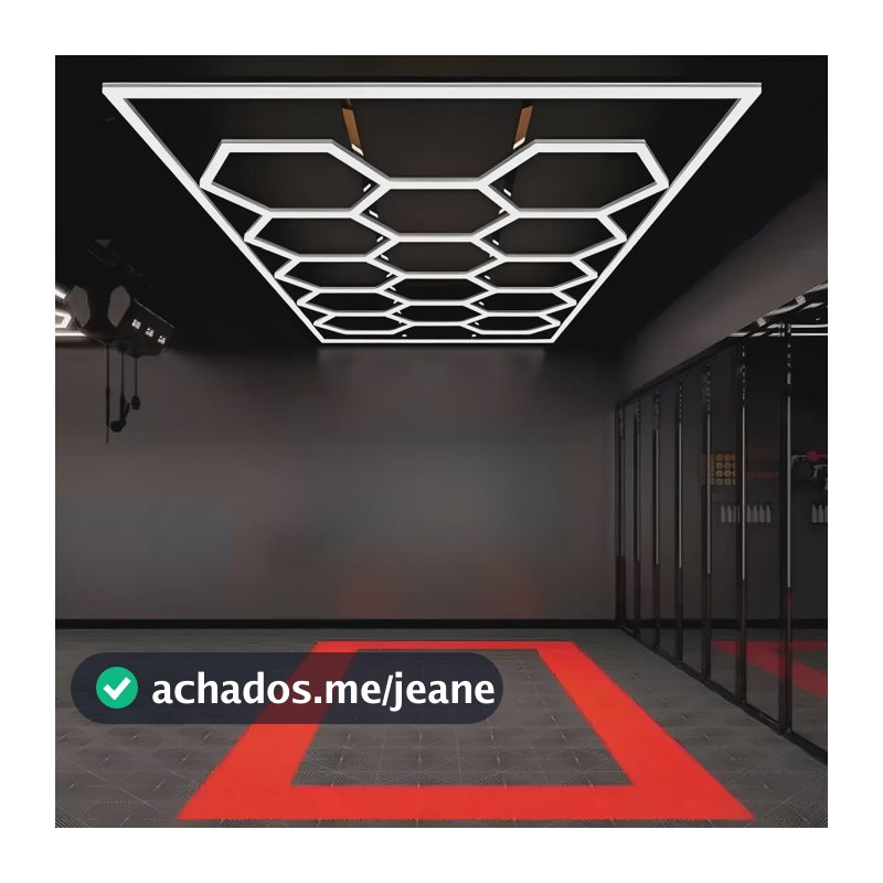 Luminaria Iluminação Colmeia Led 14 Células Sigma