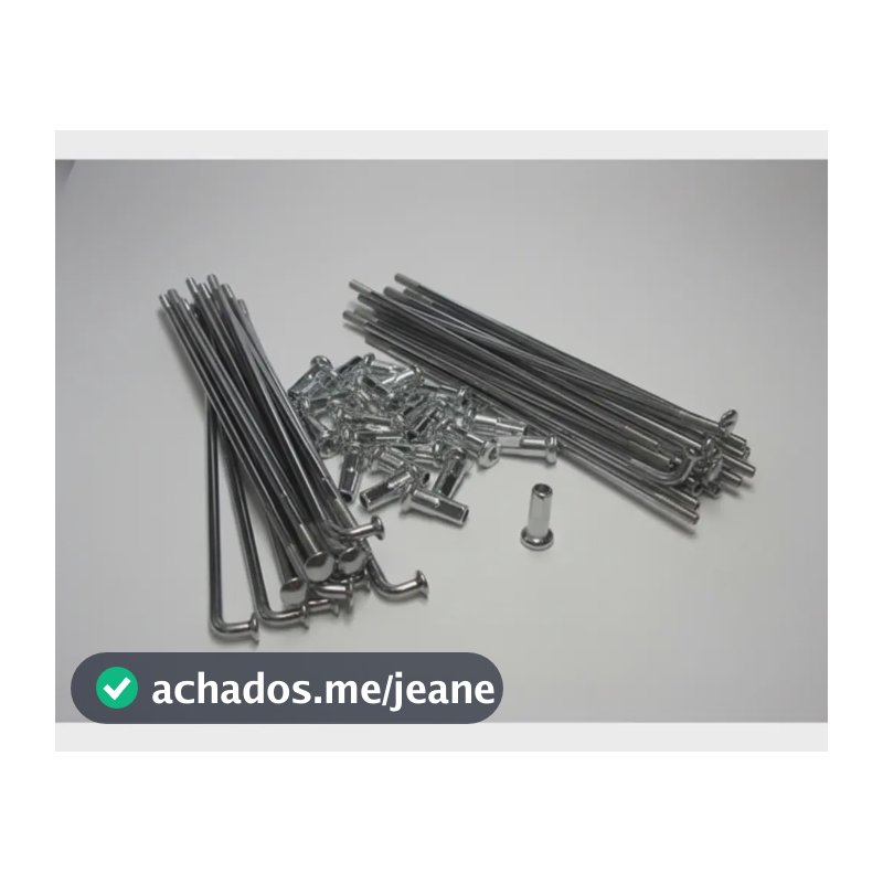 Raios Xlx 250 Cromado 4mm. /raios Traseiros Xlx 250/350 4mm