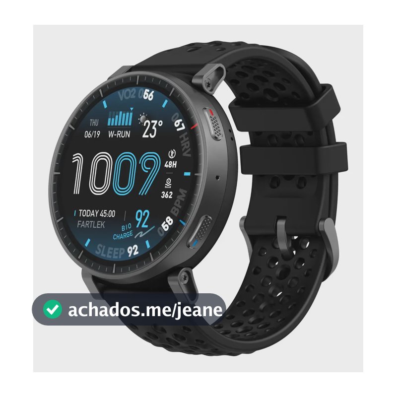 Relógio Inteligente Amazfit Active Max Tela Amoled 1,5 Poleg Escritórios