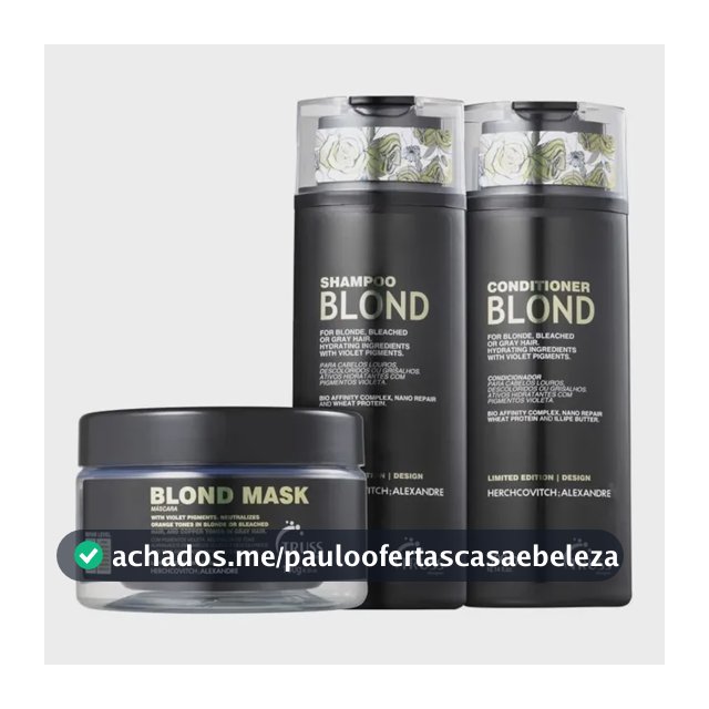 Kit Truss Alexandre Herchcovitch Blond Trio (3 Prod) Blz