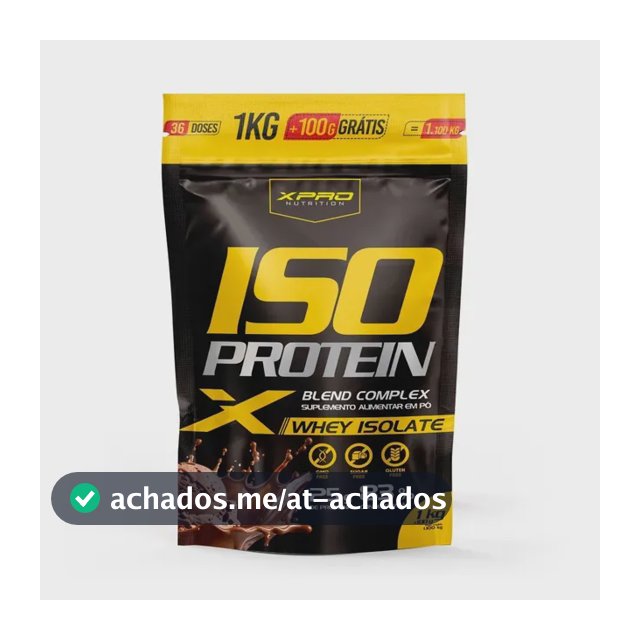 Whey Protein Isolado Iso Blend Complex Zero Açucar Low Carb Chocolate 1.100kg Xpro Nutrition