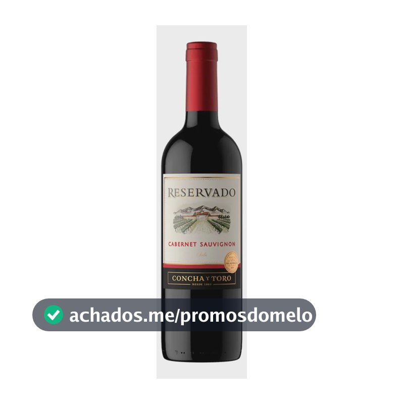 Vinho Chileno Tinto Concha Y Toro Reservado Cabernet Sauvignon 750ml