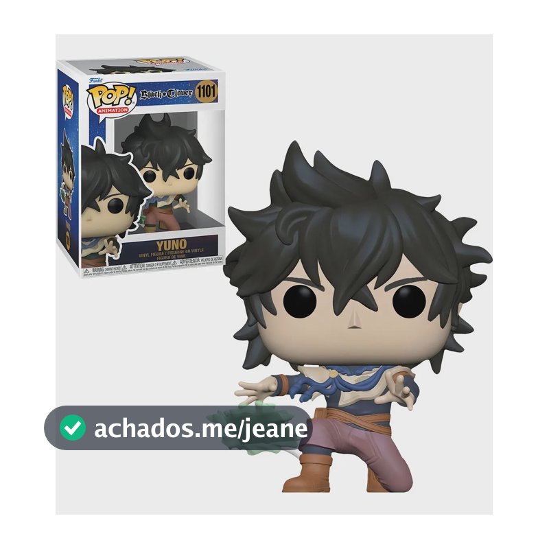 Funko Pop! Animação: Black Clover- Yuno #1101
