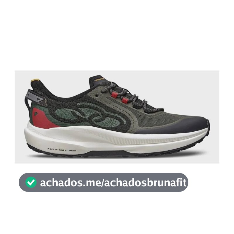 Tênis Olympikus Corre Trilha Militar/preto Original Militar/preto Geométrico 44 Br