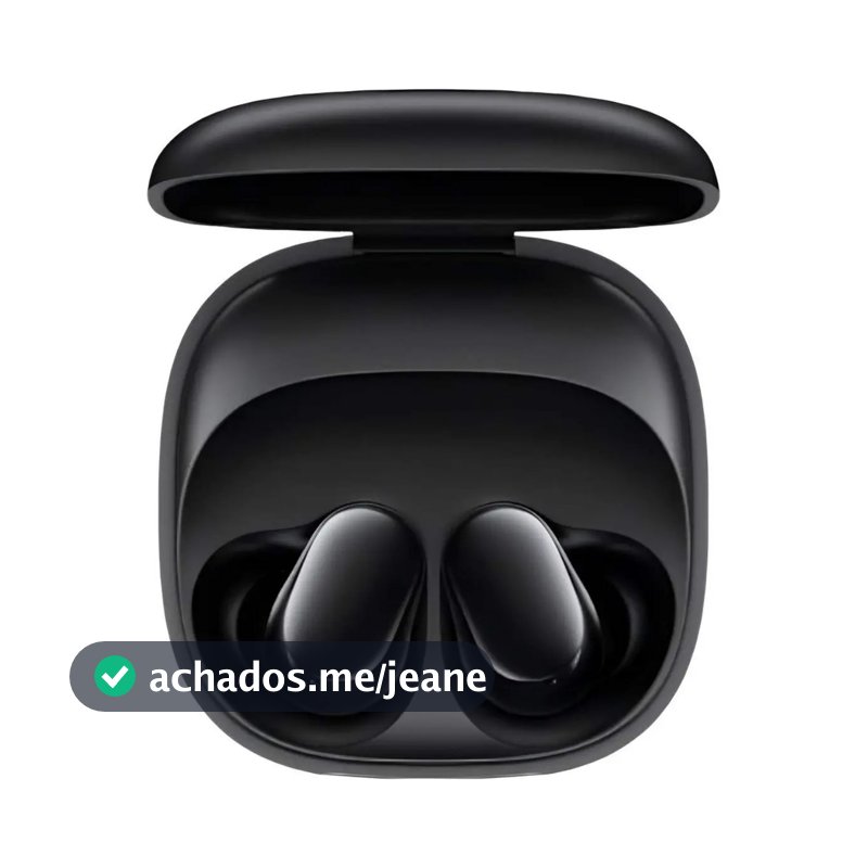 Fone De Ouvido Sem Fio Xiaomi Redmi Buds 6 Play Preto