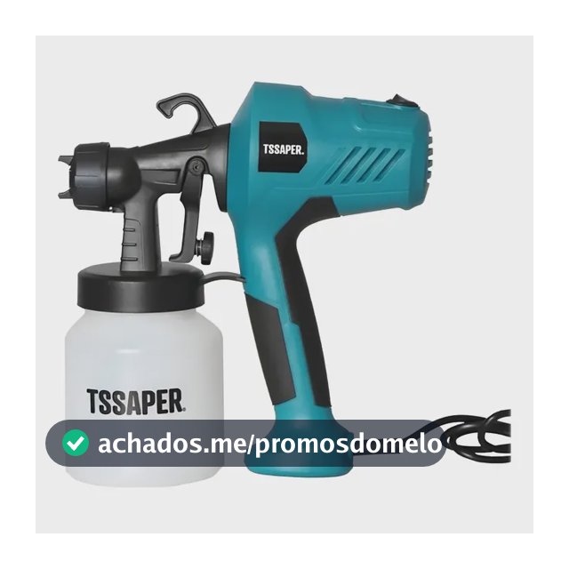 Pistola De Pintura Pulverizadora Tinta C/ Bico De Metal 450w