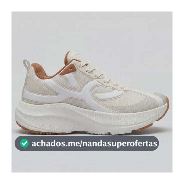Tênis Esportivo Performance Pro Running Gym Off White
