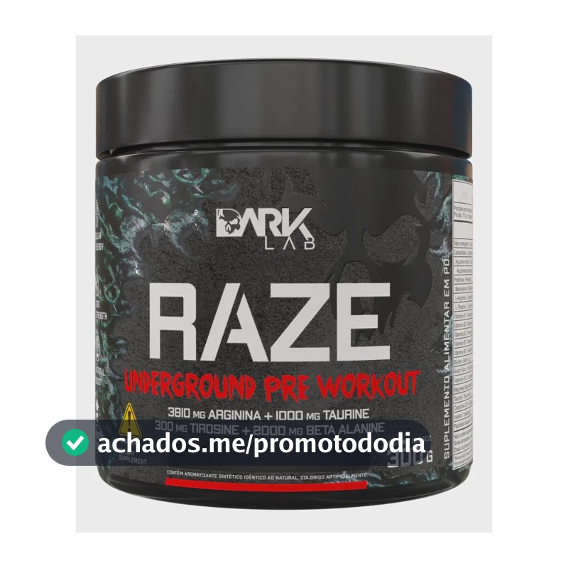 Pre Treino Raze Frutas Amarelas 300g Dark Lab