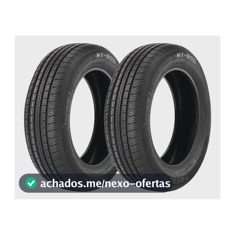 Jogo 2 Pneus Onyx Aro 15 Ny-806 195/60r15 88h H