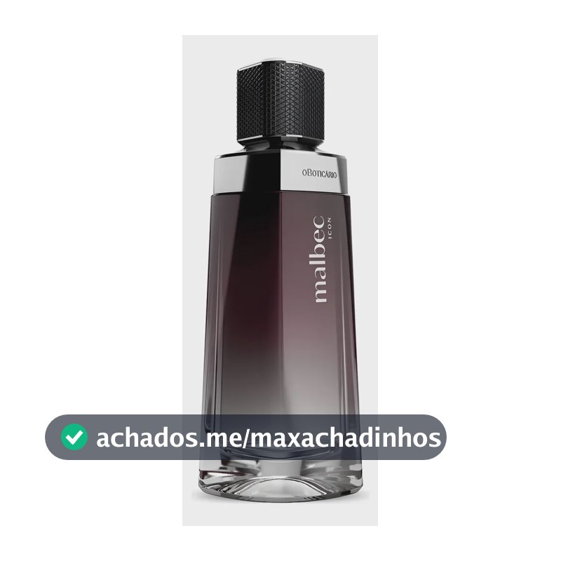 Malbec Icon O Boticário Desodorante Colônia Perfume Masculino 100ml