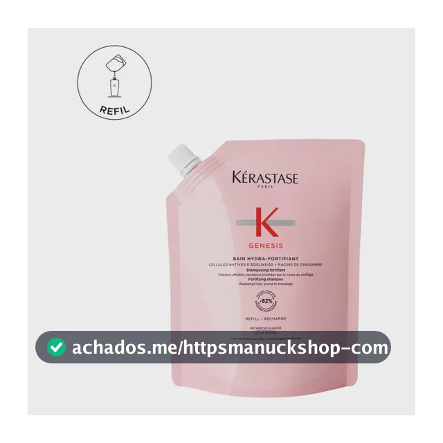 Recarregar Shampoo Hidrafortificante Bain 500ml Kerastase
