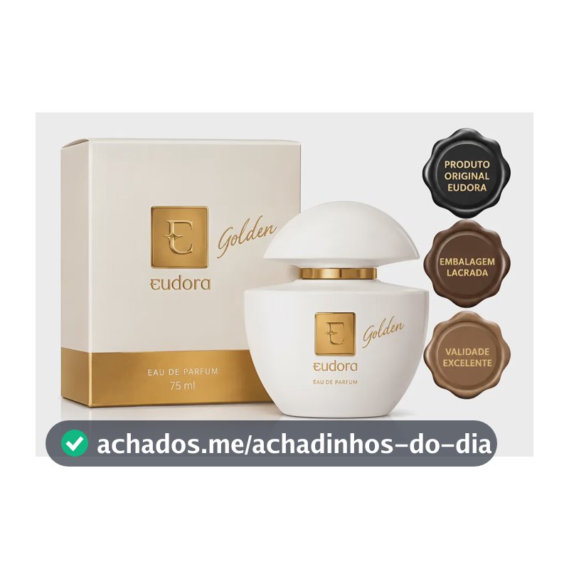 Perfume Feminino Eudora Golden Eau De Parfum 75ml