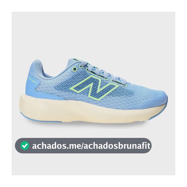 Tênis Esportivo Feminino 413v3 New Balance Azul-claro Liso 37 Br