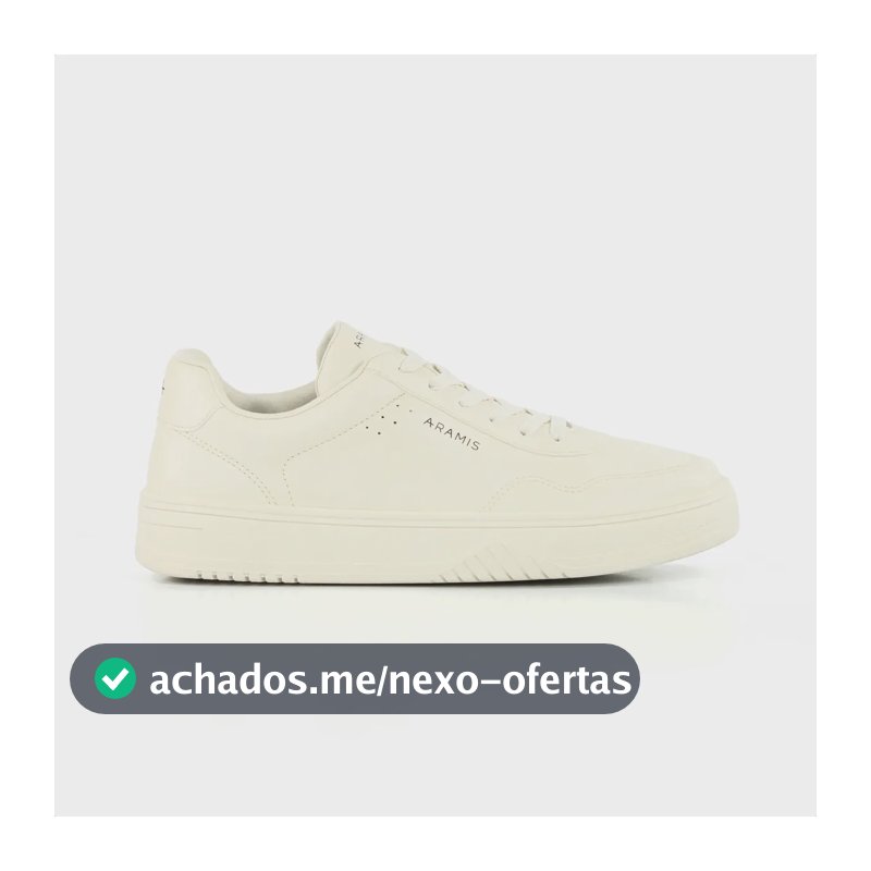 Tênis Aramis Peak Road Ajuste Confortável E Solado Casual Off-white 42 Br