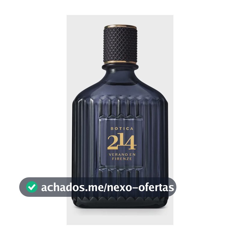 Botica 214 Verano En Firenze Eau De Parfum Fougère Aromático Volume da unidade 90 mL