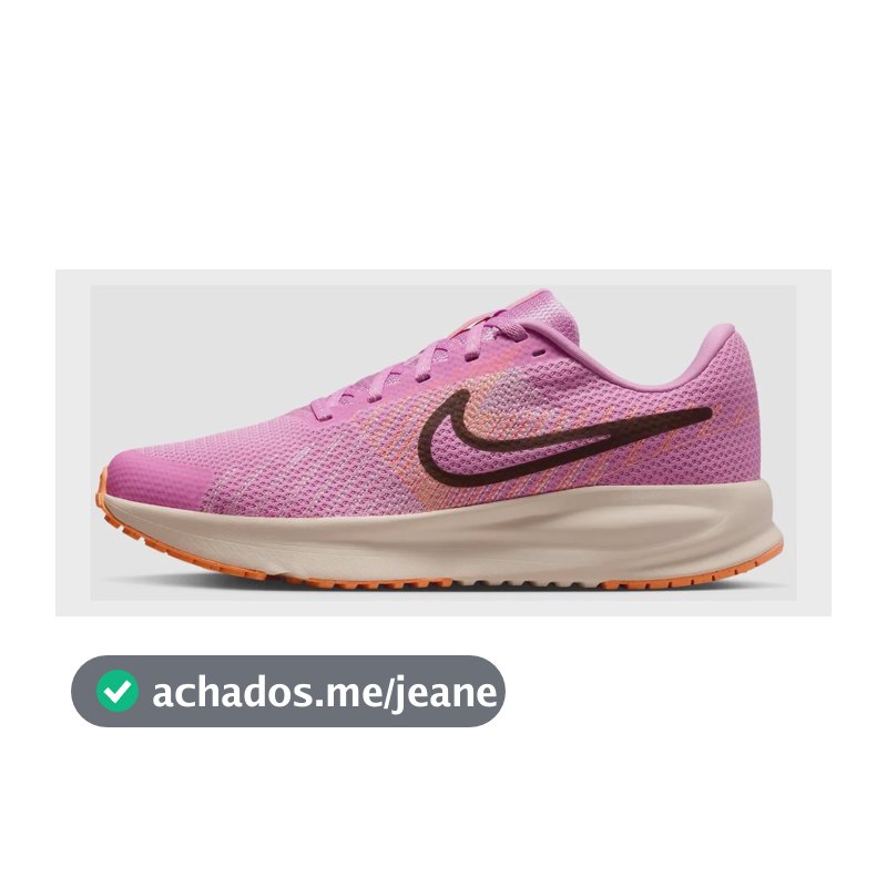 Tênis Nike Run Defy Feminino Rosa/bege 36 Br