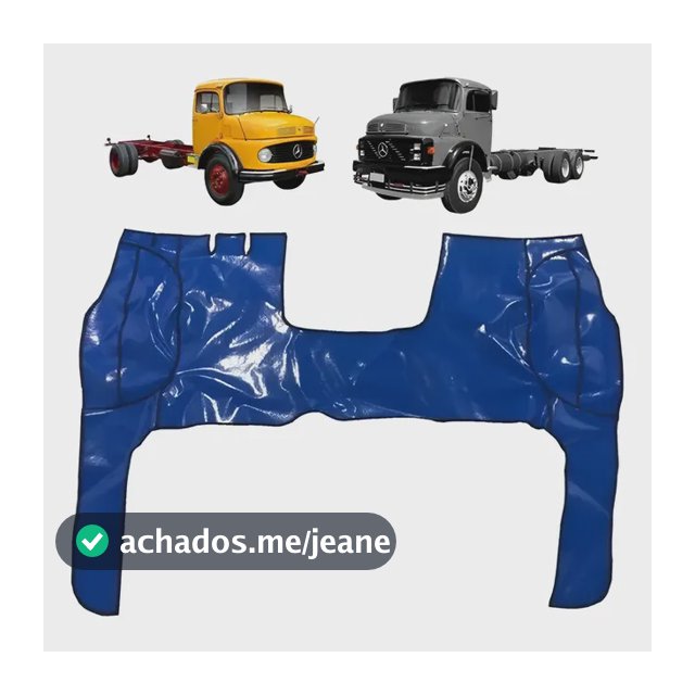 Tapete Verniz Vinil Caminhão Mercedes Benz Mb 1113/1313/1513