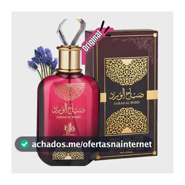 Perfume Sedutor Árabe Sabah 100ml Original Feminino