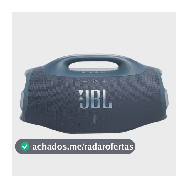 Caixa De Som Jbl Boombox 4 Bluetooth 210w Ip68  Azul Azul
