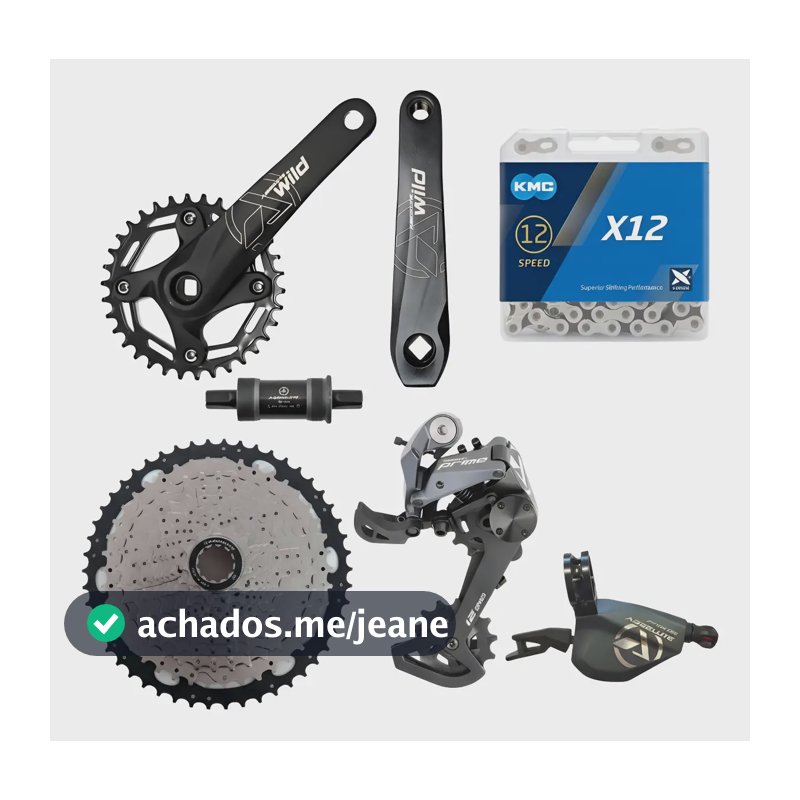 Grupo Absolute Prime 12v 11/50 Pedivela 175mm 34d Bcd 104