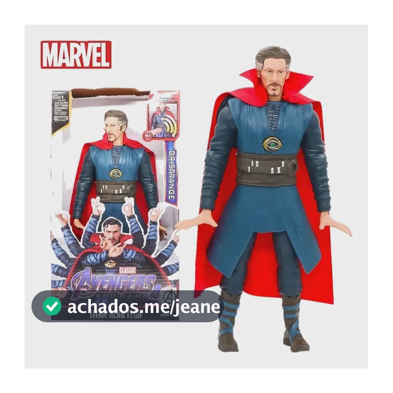 Boneco Articulado Dr. Estranho 30 cm Estilo Titan Hero Colecionável