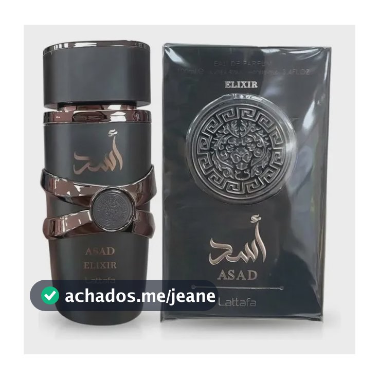 Eau de Parfum Lattafa Asad Elixir Masculino 100 mL