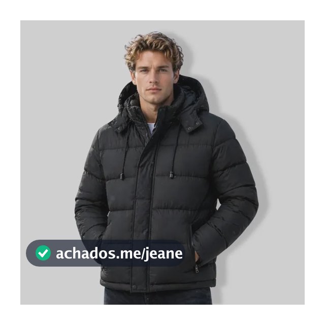 Jaqueta Bobojaco Casaco Forrada Inverno Intenso Neve Frio