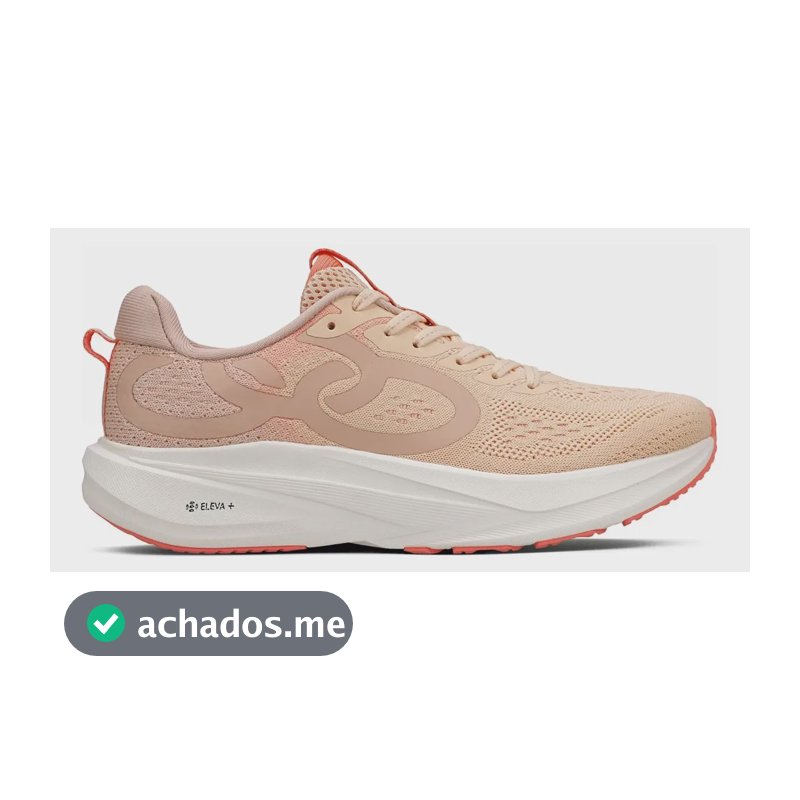 Tênis Feminino De Corrida Respirável Challenger 6 Olympikus Salmão 38 Br