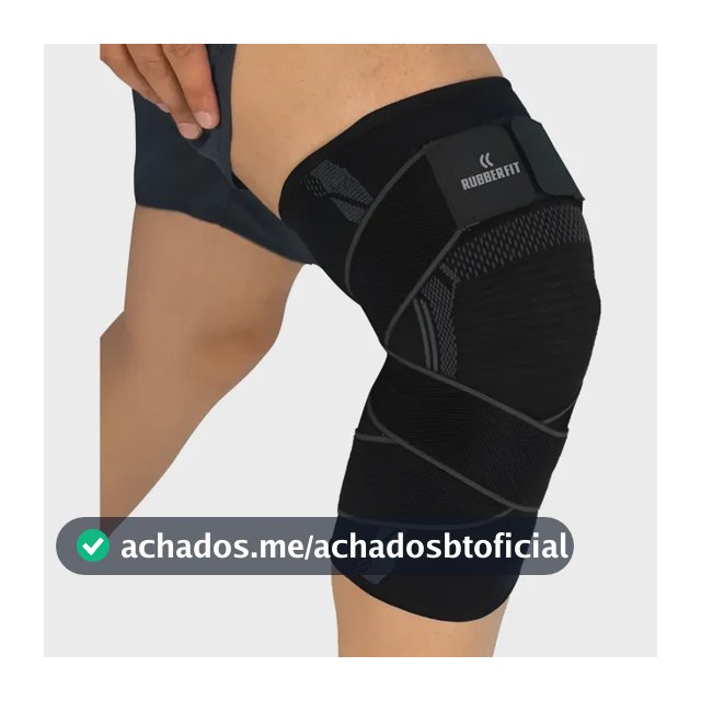 Joelheira De Compressão Elástica Para Esportes Premium