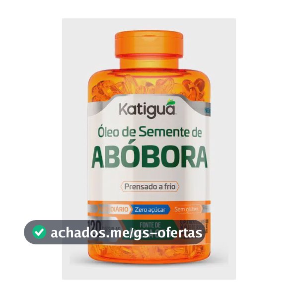 Óleo de Semente de Abóbora 120caps - Katiguá
