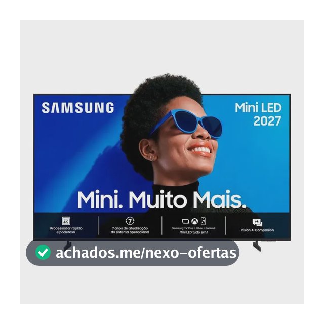 Samsung Smart TV 55" Mini LED 4K M75H 26/2027