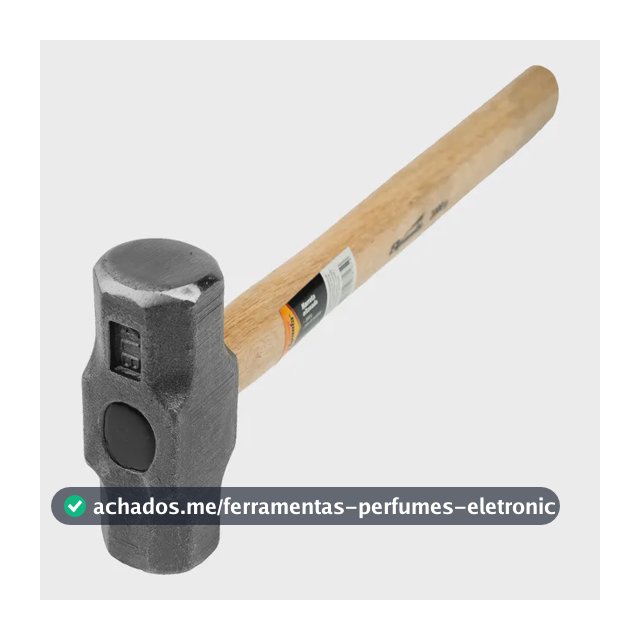 Marreta Oitavada Cabo De Madeira 2000g 1pc  Sparta