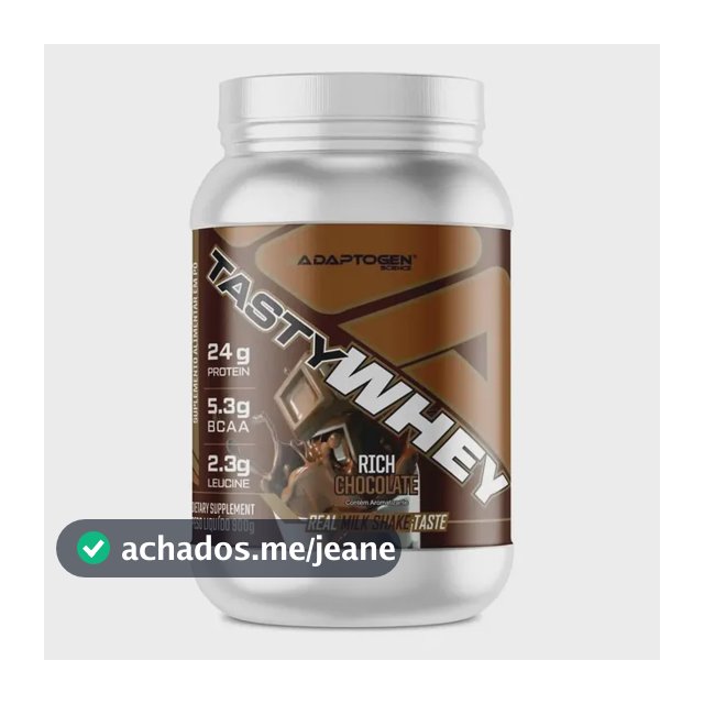 Tasty Whey 3w Gourmet Adaptogen 900g Chocolate Suíço