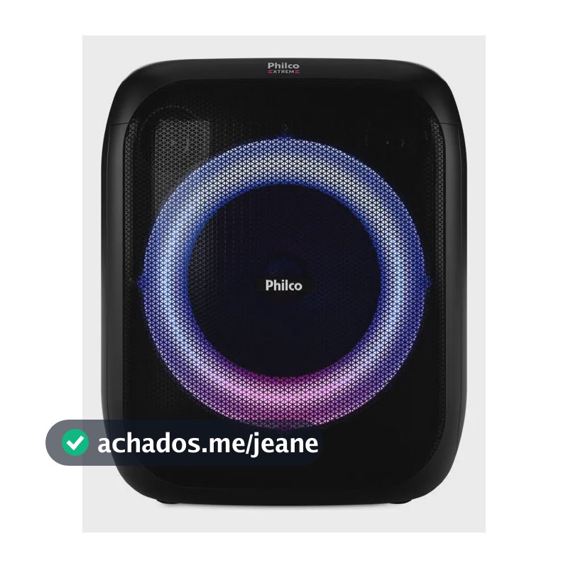 Caixa de Som Philco Extreme 380W Flash Lights PCX4800