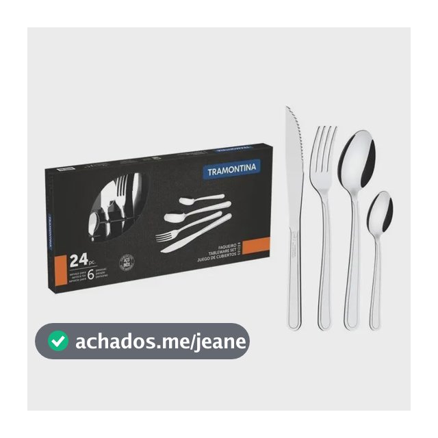 Faqueiro 24p Inox Buzios Tramontina - 23799071