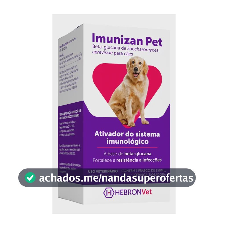 Suplemento Imunológico Para Cães Imunizan Pet 150ml
