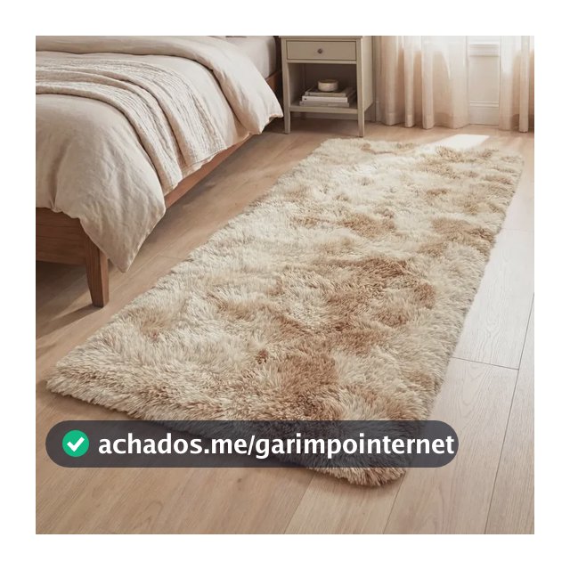 Tapete 2,00x0,60 Peludo Felpudo Sala E Quarto Cores
