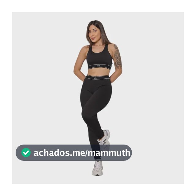 Conjunto Academia Alo Feminino Top Legging Esporte Fitness