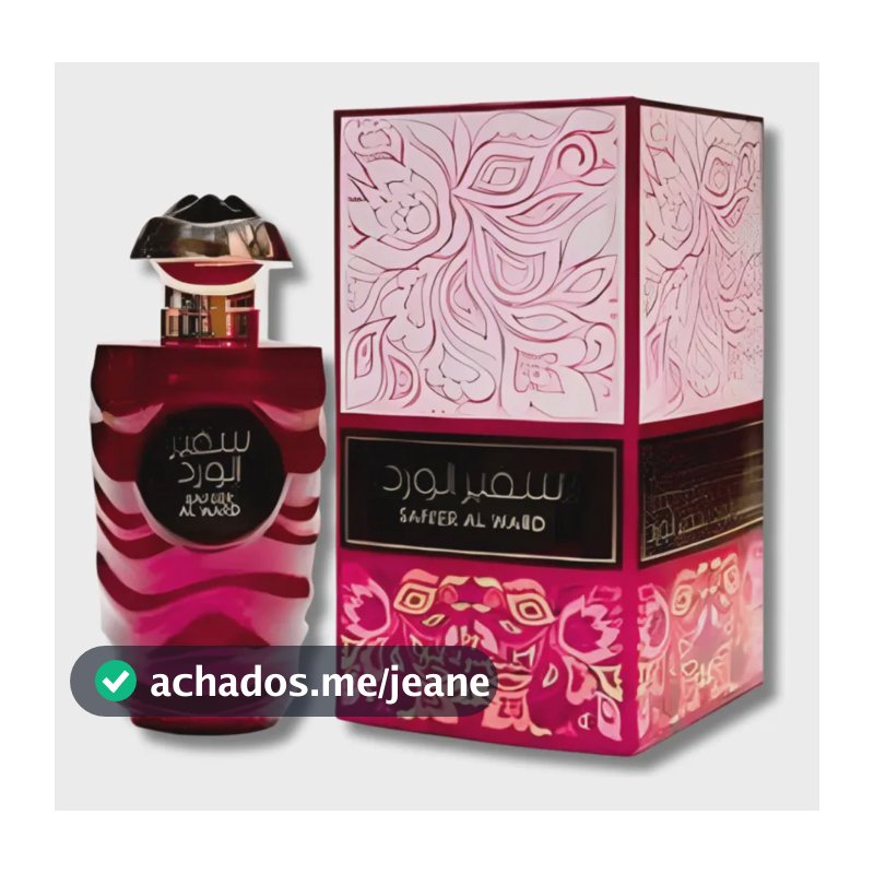 Safeer Perfume Árabe Feminino Frasco Com 100ml