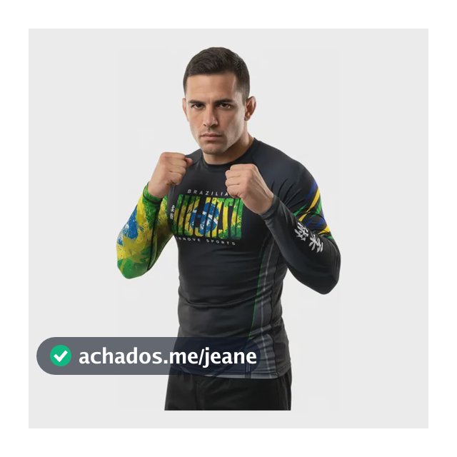 Rash Guard Manga Longa Jiu-jitsu Brazilian Brasil Bjj Innove