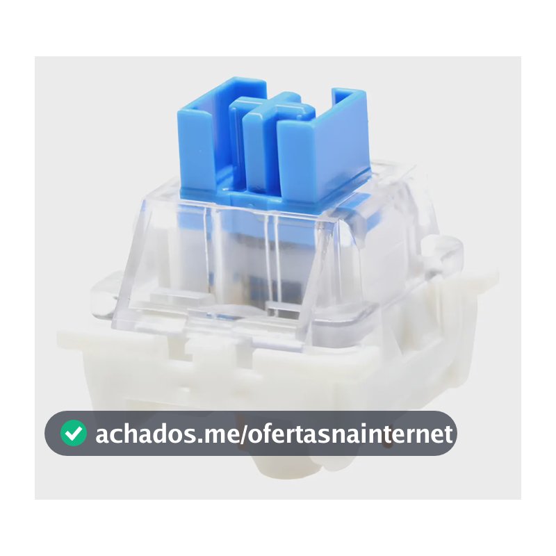 Switch Blue Outemu Tátil 3 Pinos Teclado Mecânico Kit 10 Und