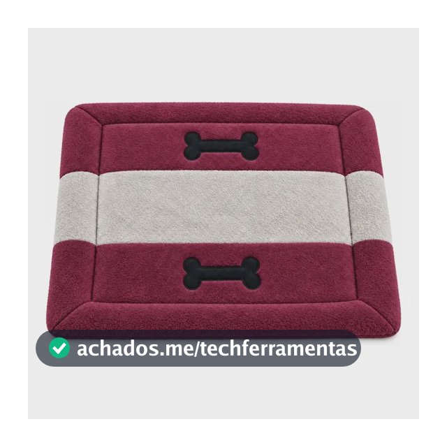 Tapete Pet Soft 45x60 Bordado Cama Cachorro E Gato Docipet